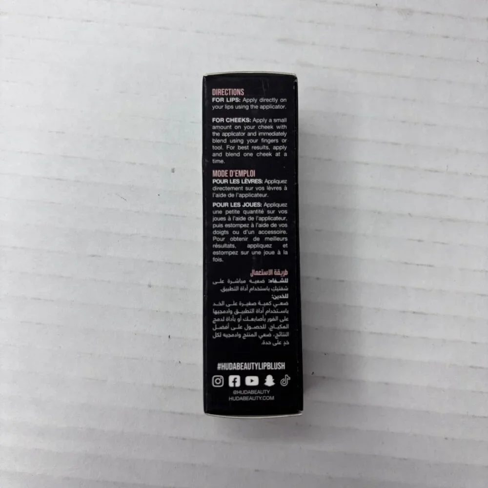 Price is firm New HUDA BEAUTY Lip Blush Creamy Lip & Cheek Stain